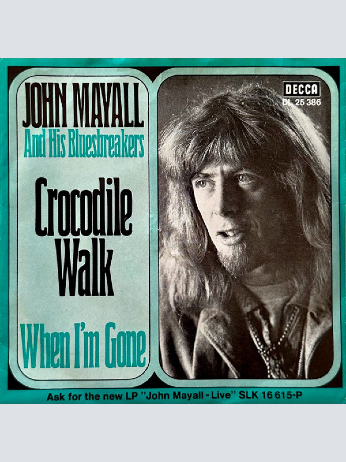 Vinyl / John Mayall And His Bluesbreakers* - Crocodile Walk