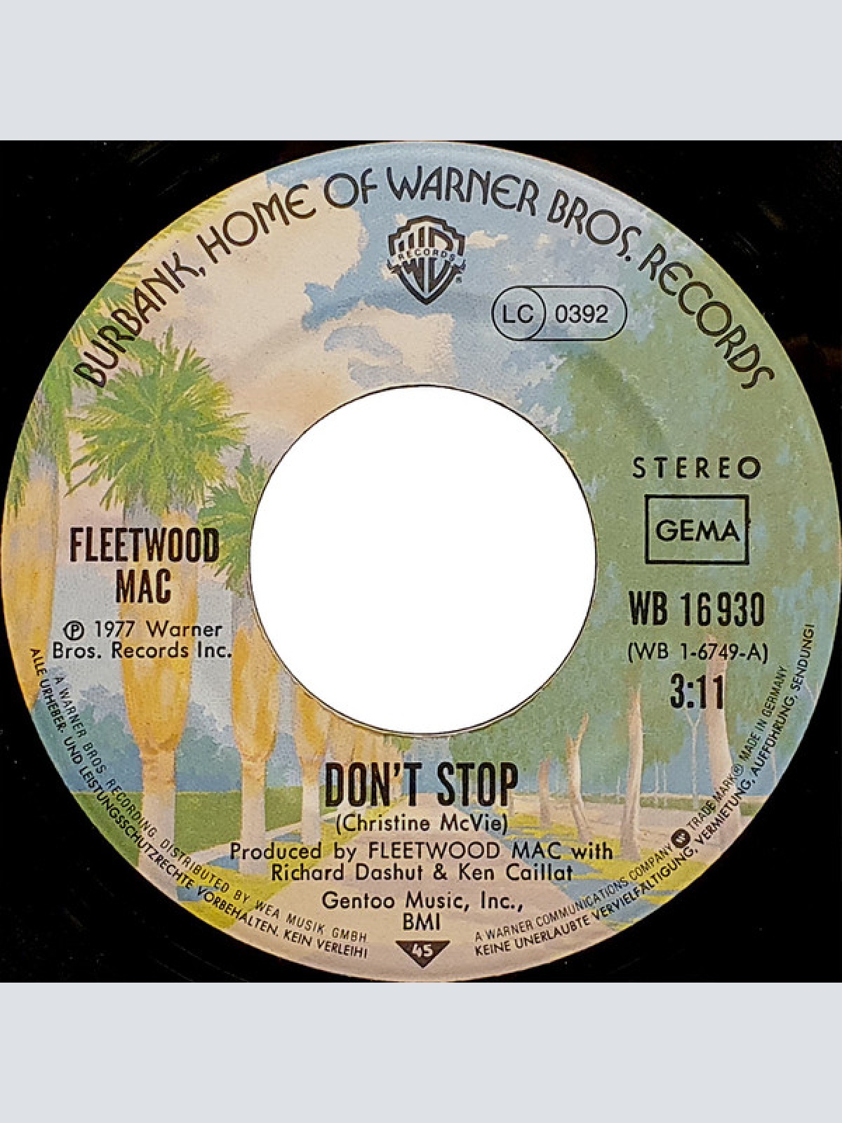 Vinyl / Fleetwood Mac - Don't Stop