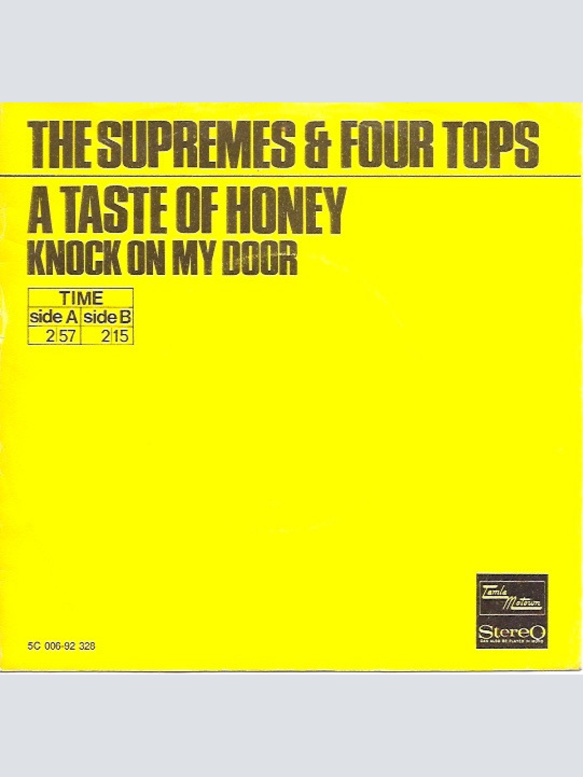 Vinyl / The Supremes & Four Tops - A Taste Of Honey