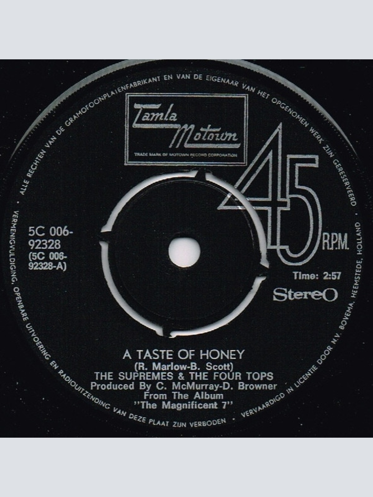 Vinyl / The Supremes & Four Tops - A Taste Of Honey