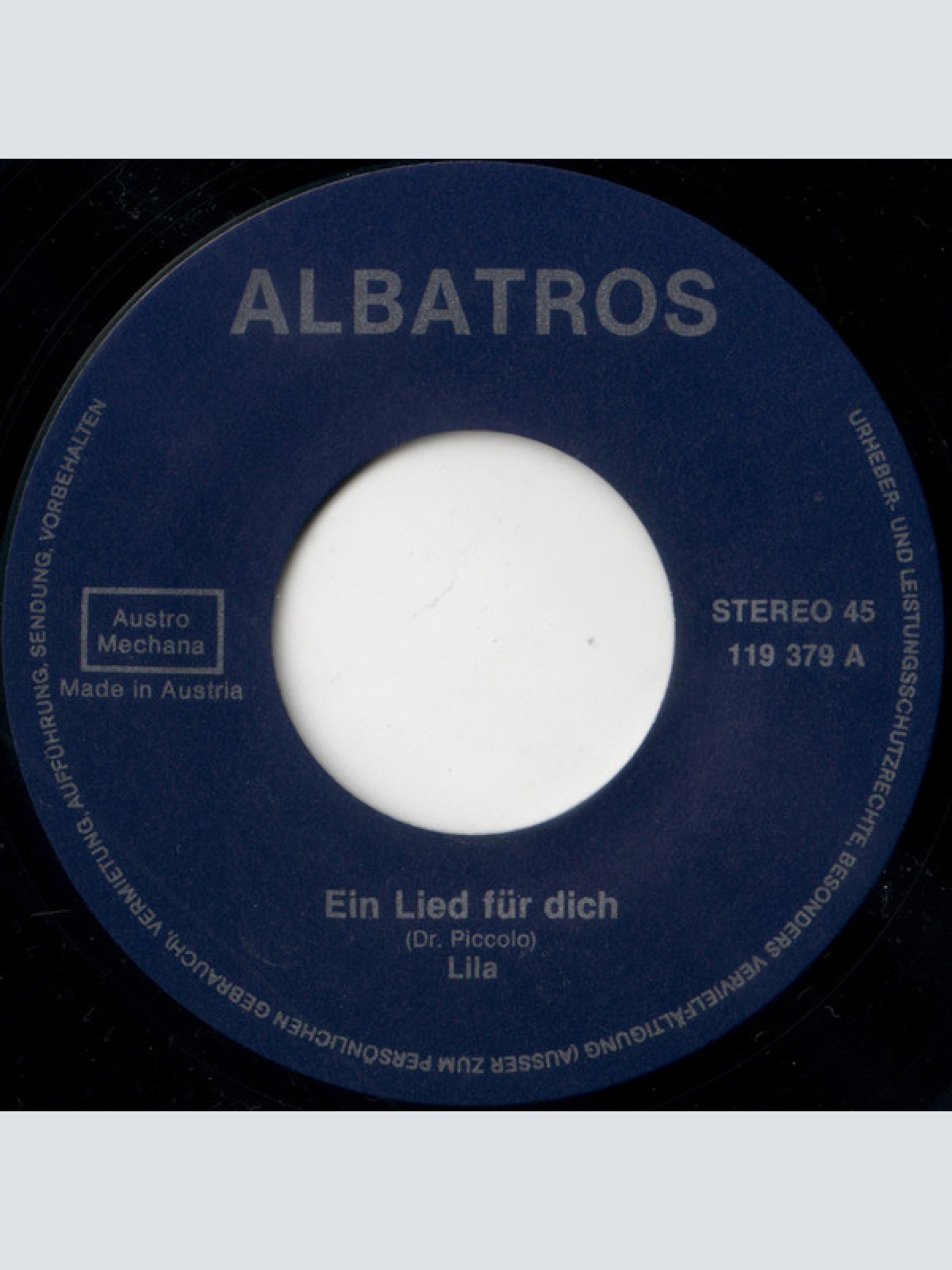 Vinyl / Lila (16) - Ein Lied Für Dich / You Find Me