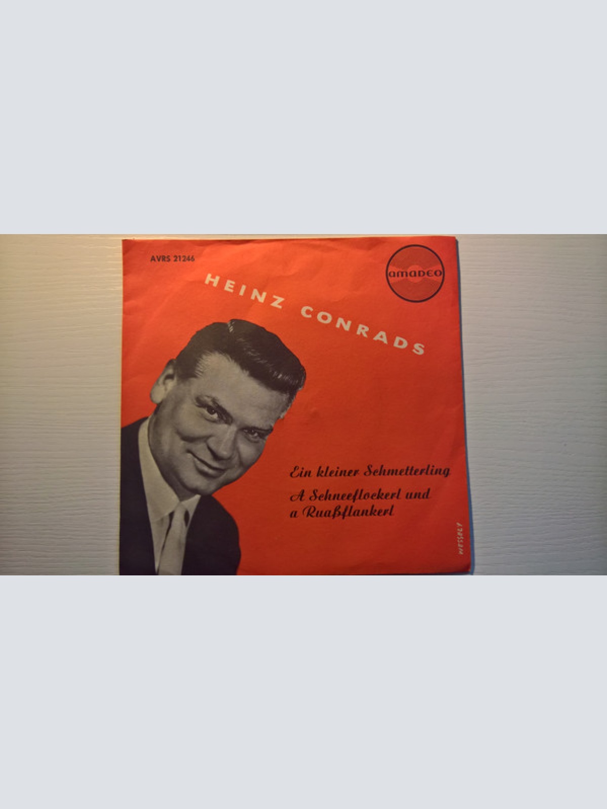 Vinyl / Heinz Conrads - Ein Kleiner Schmetterling