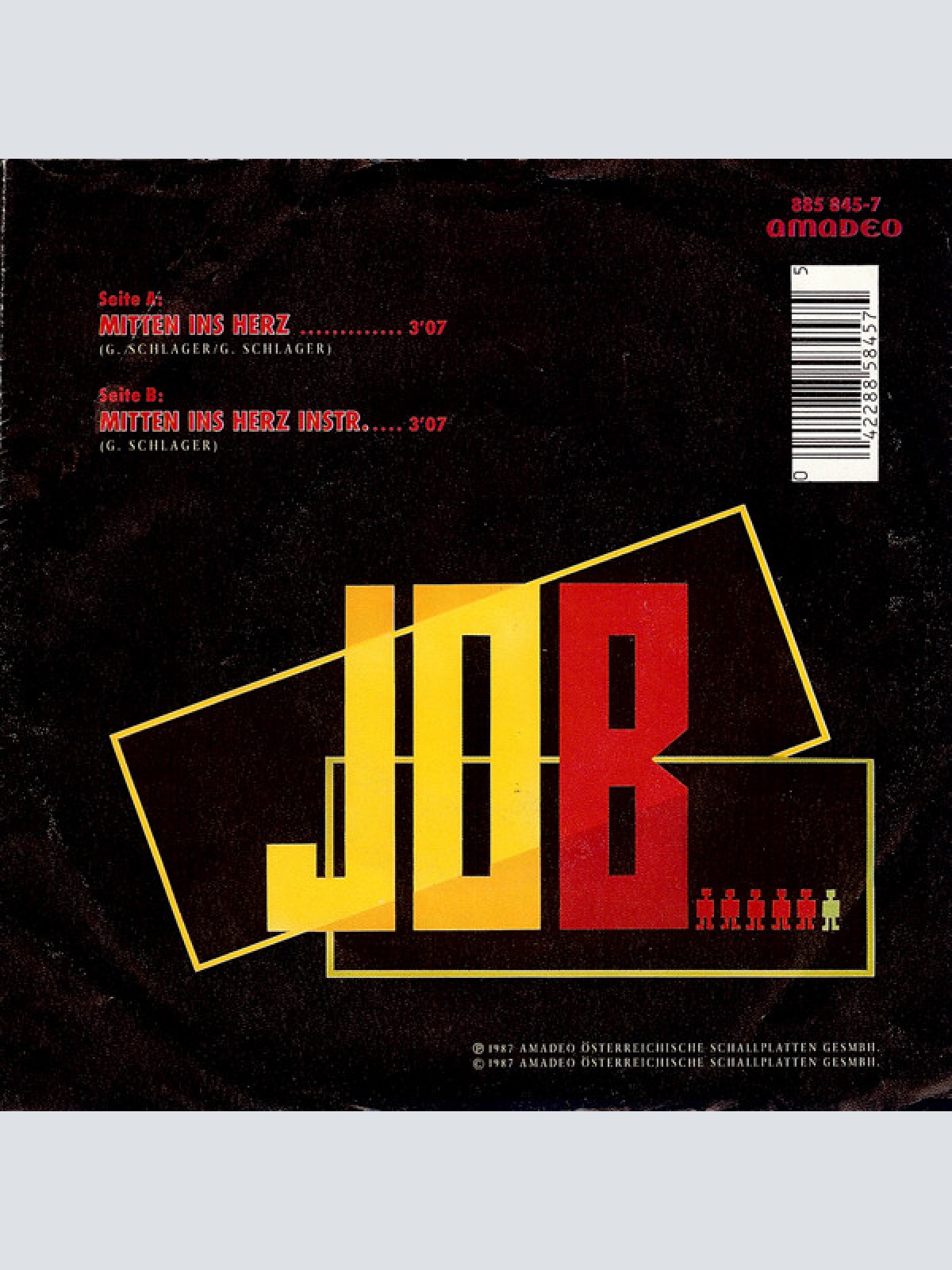 Vinyl / Job (12) - Mitten Ins Herz