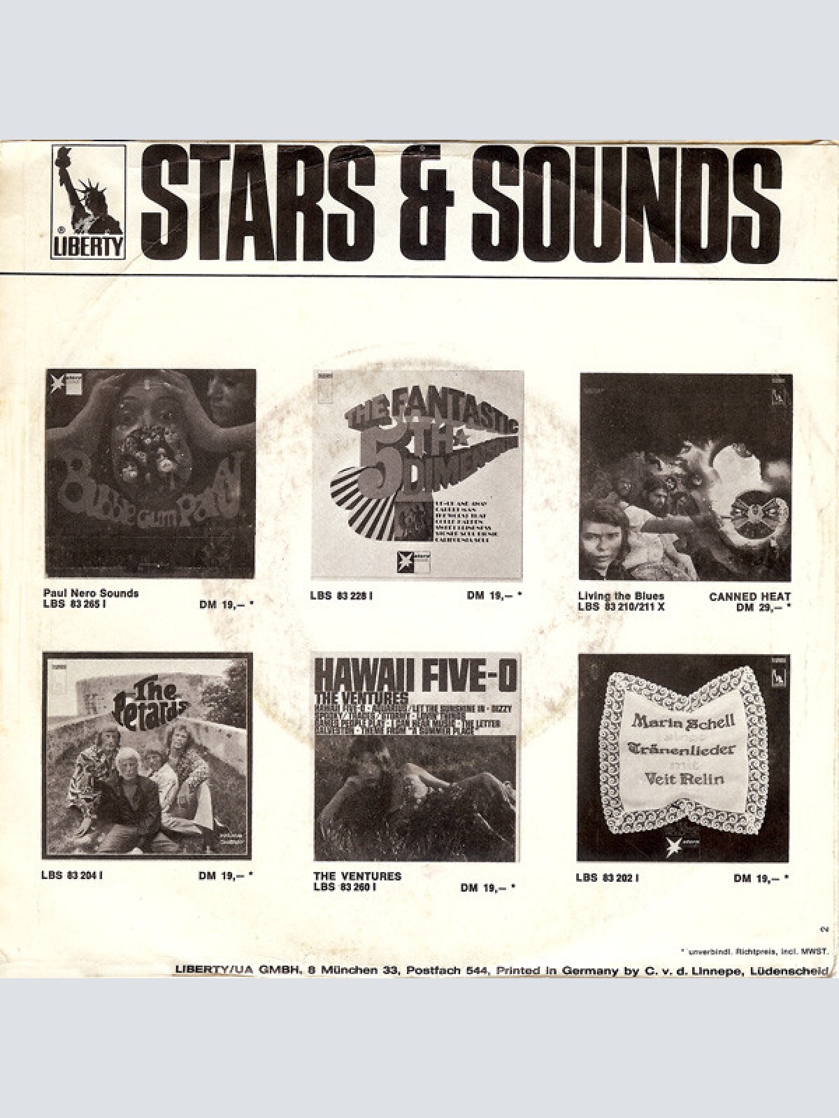 Vinyl / Johnny Carver - Willie And The Hand Jive / Take Sadie Out To The Country