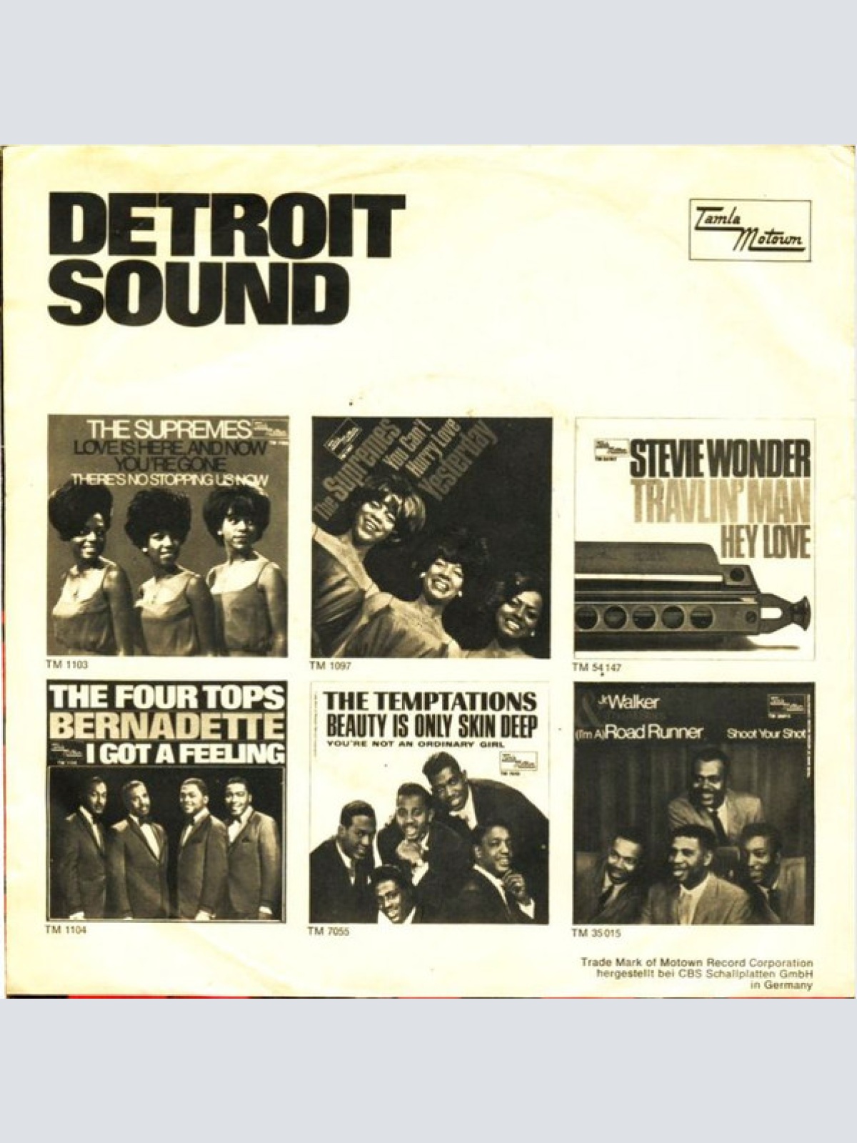 Vinyl / Four Tops - You Keep Running Away