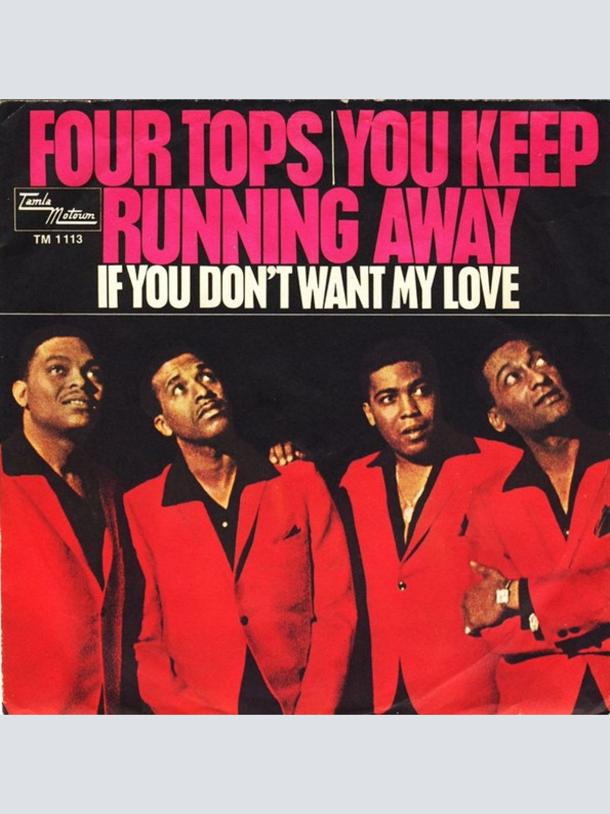 Vinyl / Four Tops - You Keep Running Away