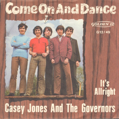 Vinyl / Casey Jones And The Governors* - Come On And Dance