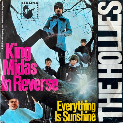 Vinyl / The Hollies - King Midas In Reverse