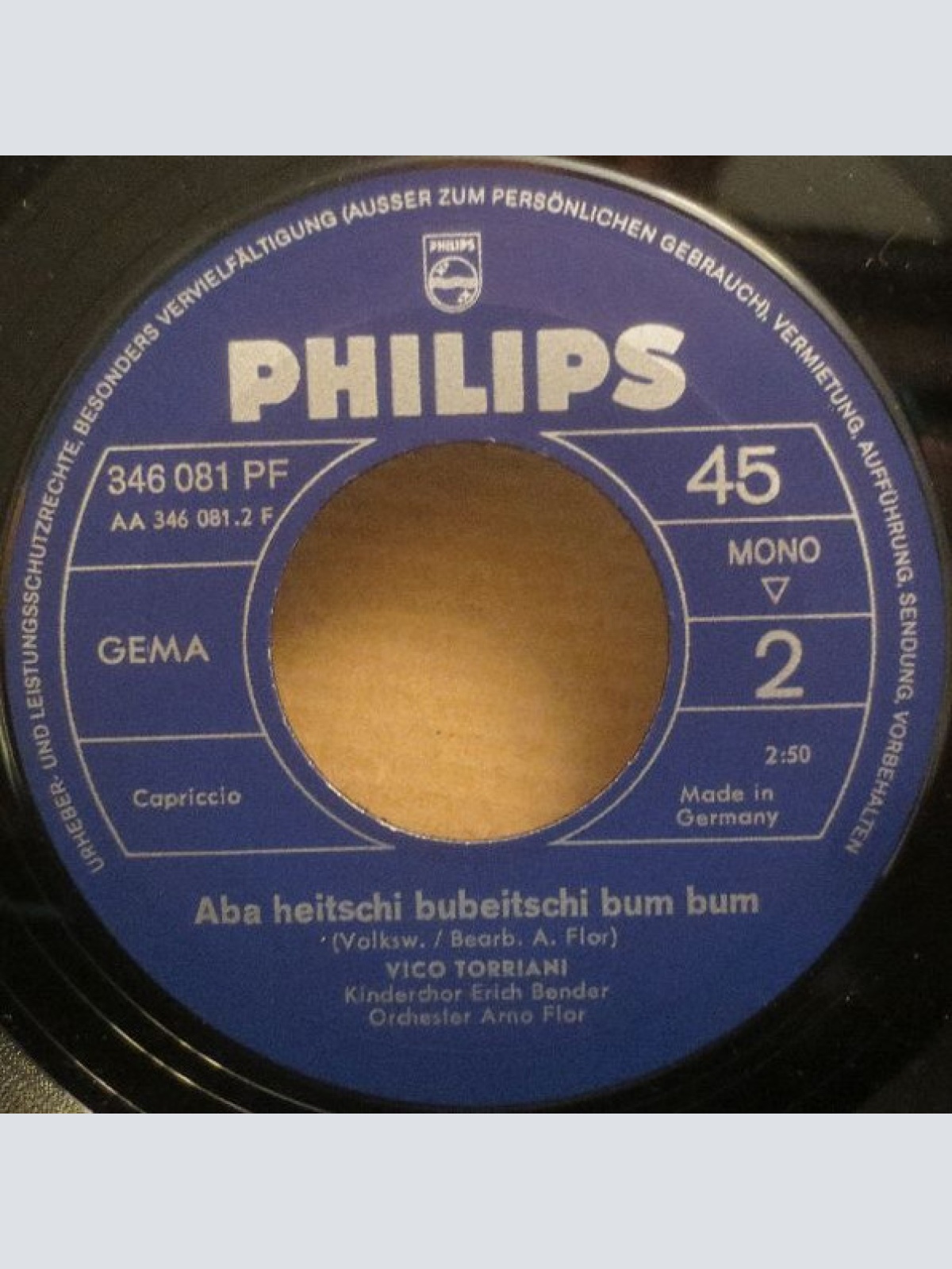 Vinyl / Vico Torriani - Morgen Kommt Der Weihnachtsmann