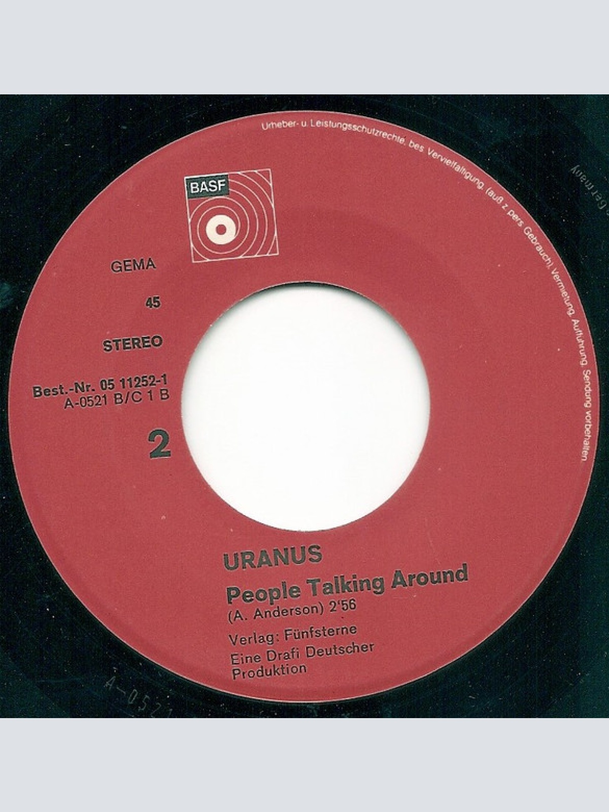 Vinyl / Uranus (13) - My Friends