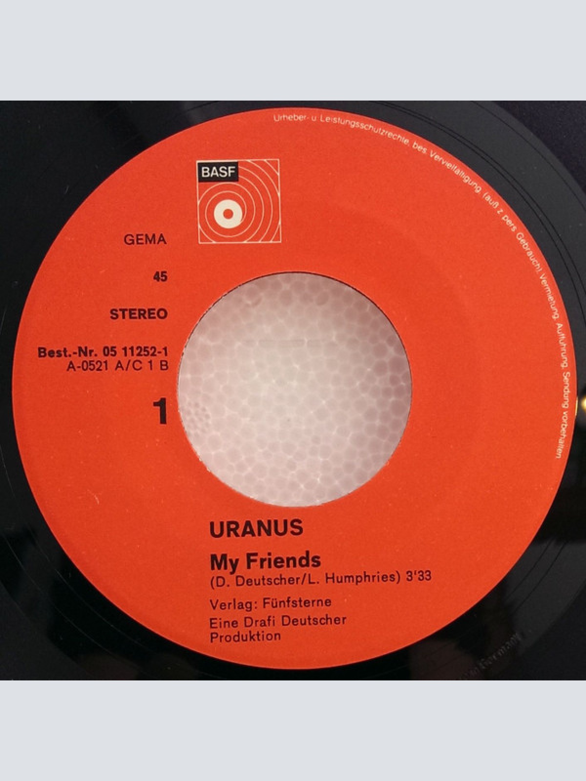 Vinyl / Uranus (13) - My Friends