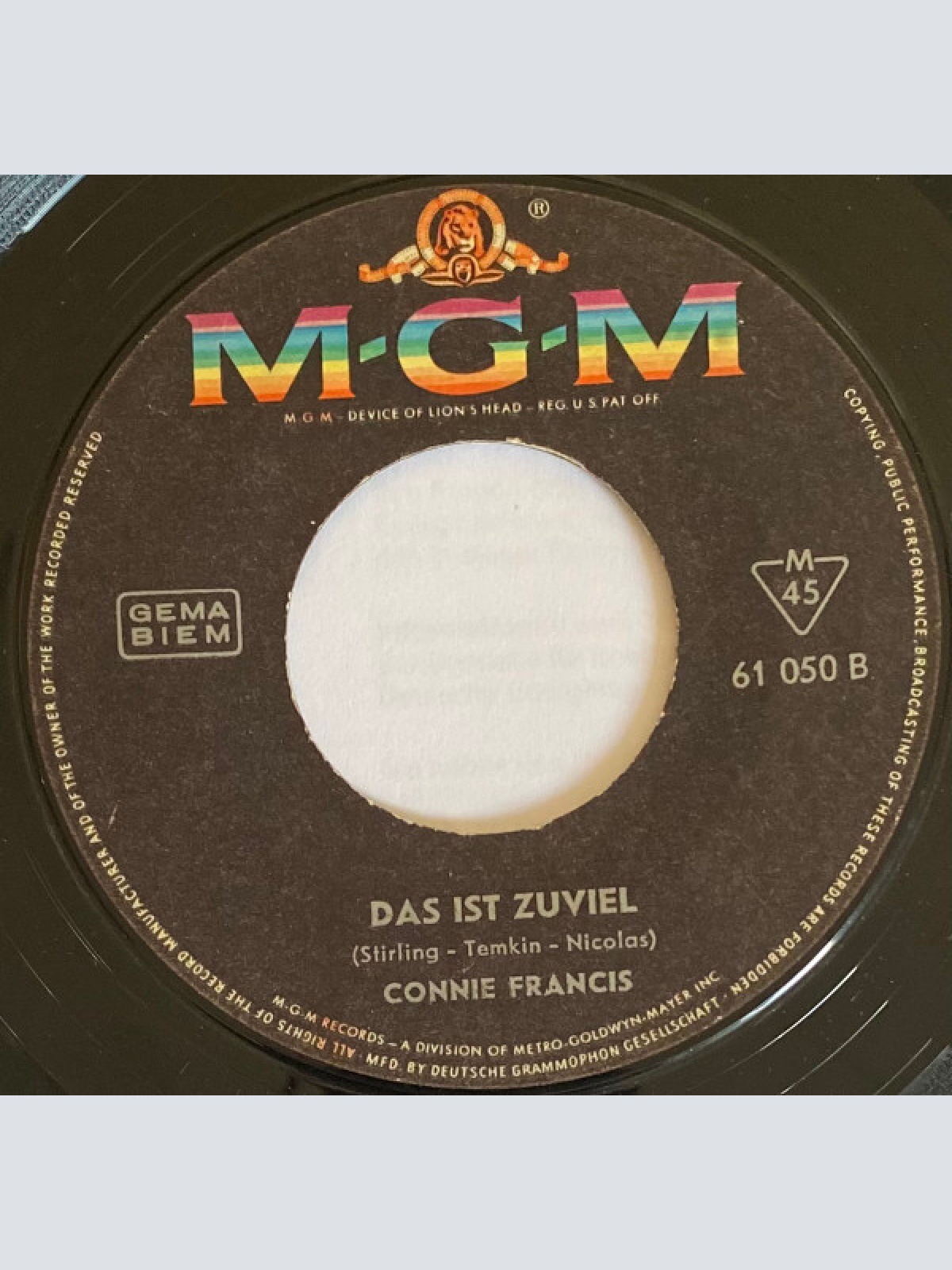 Vinyl / Connie Francis - Eine Insel Für Zwei