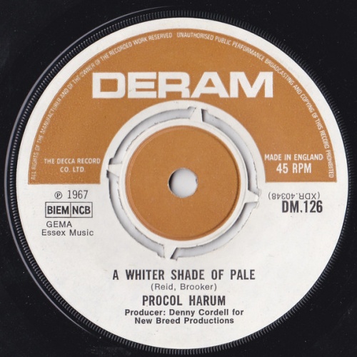 Vinyl / Procol Harum - A Whiter Shade Of Pale