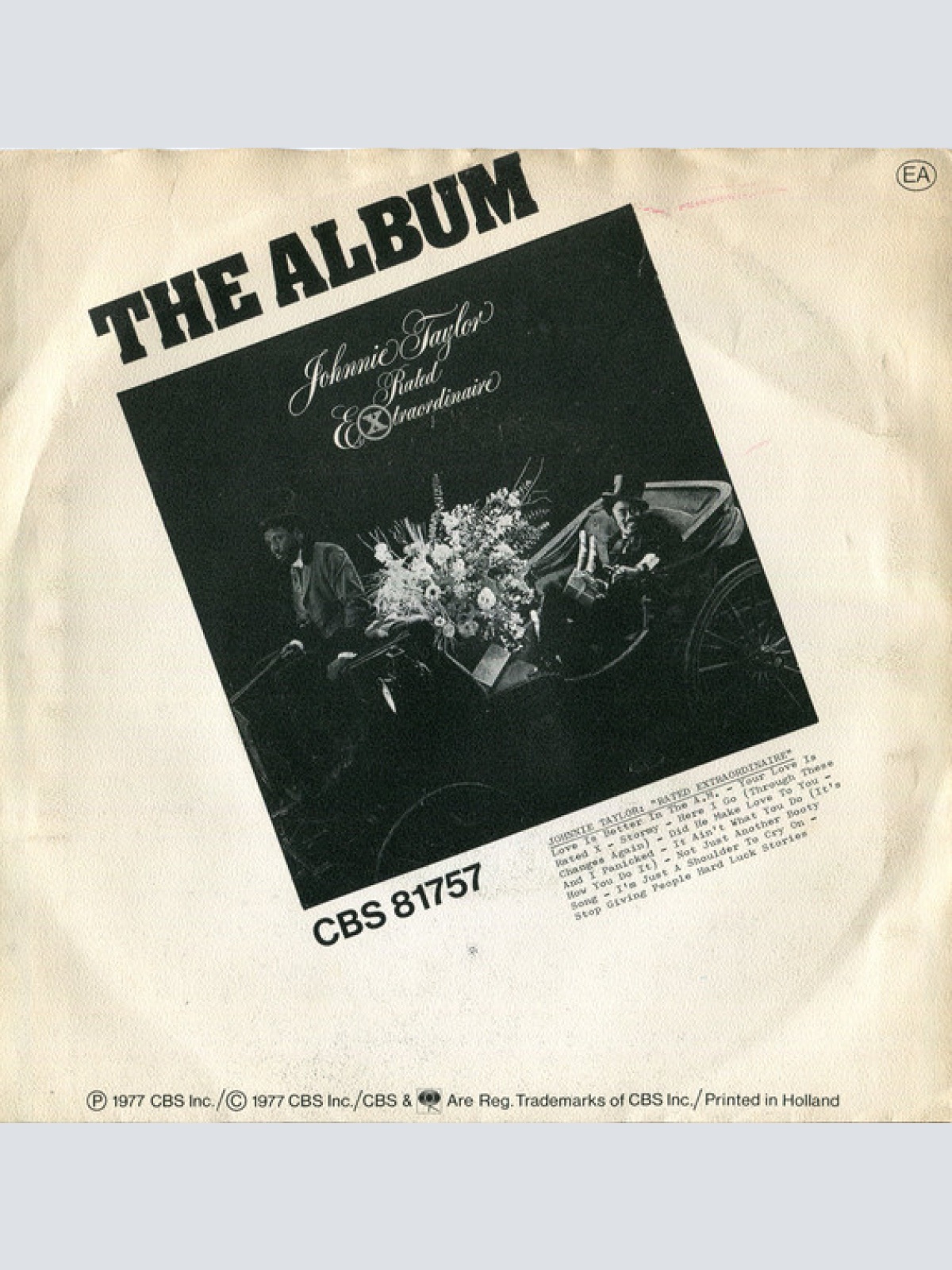 Vinyl / Johnnie Taylor - Love Is Better In The A.M. (Parts 1 & 2)