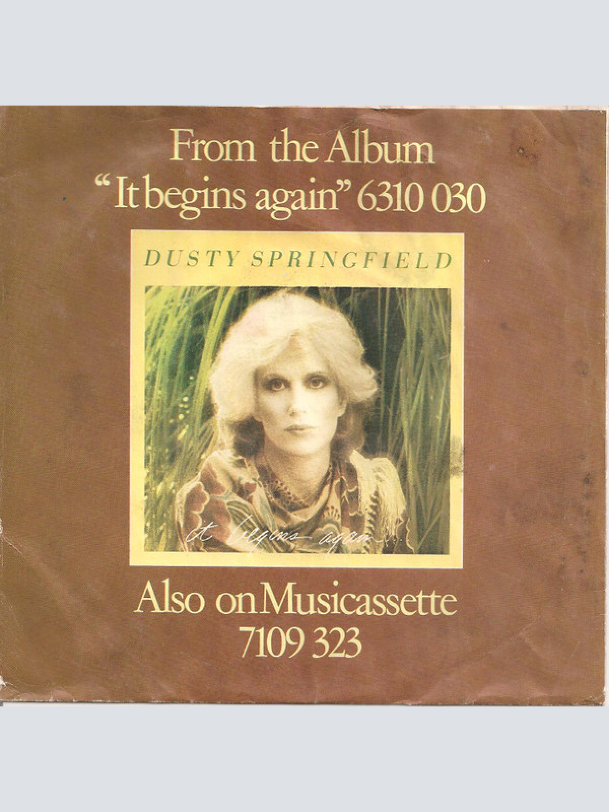 Vinyl / Dusty Springfield - A Love Like Yours (Don't Come Knocking Every Day)