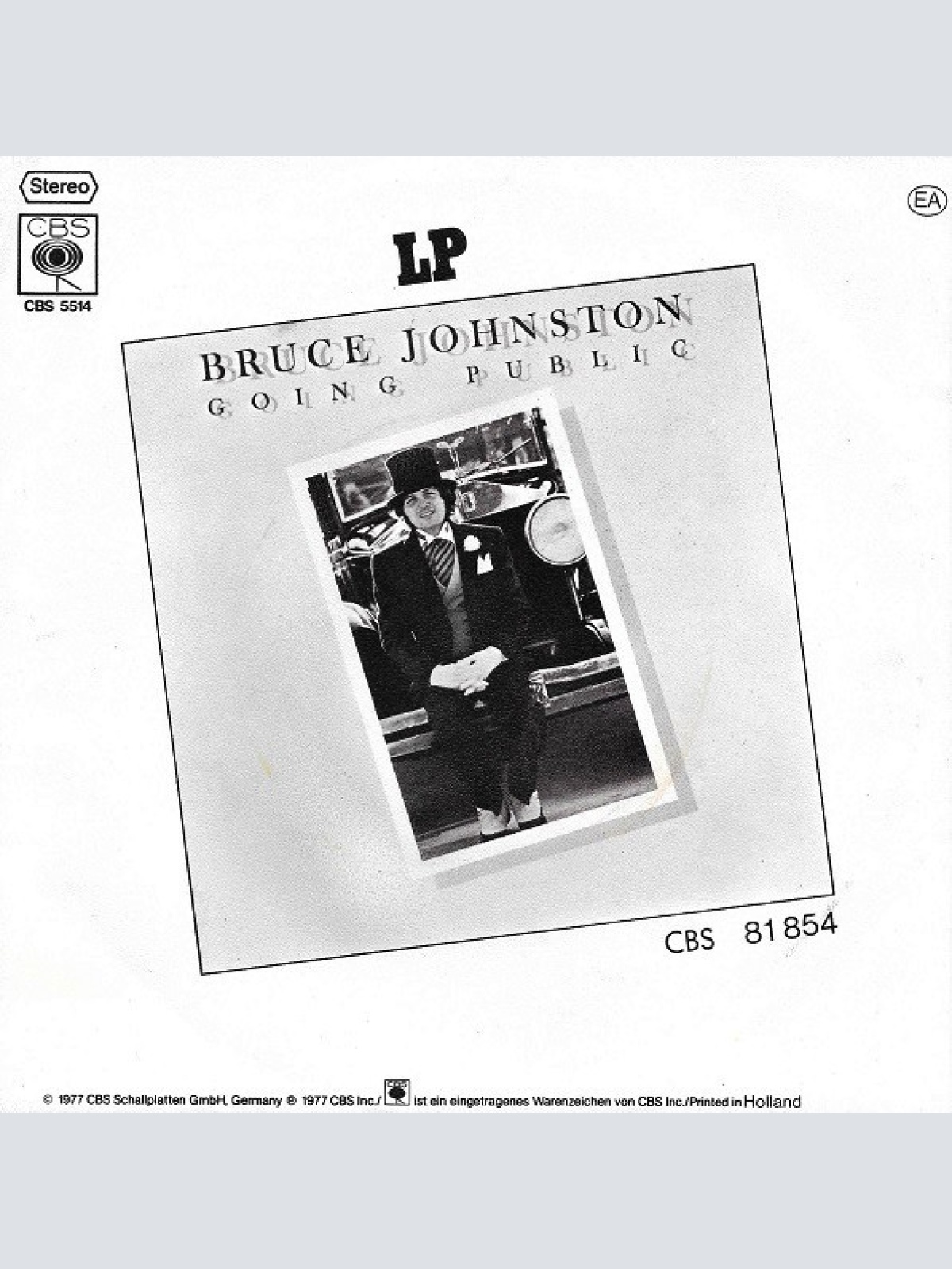 Vinyl / Bruce Johnston - Pipeline