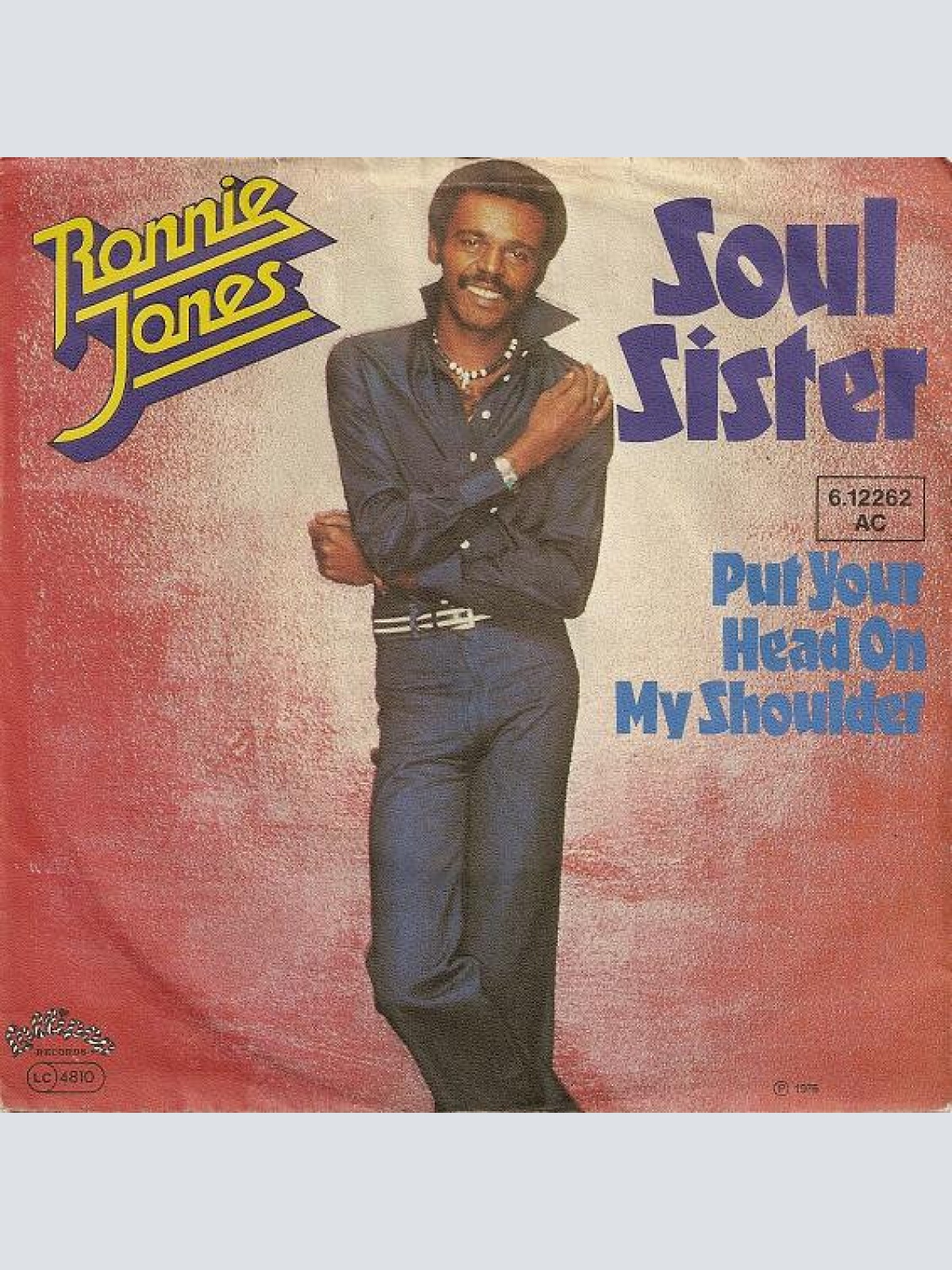 Vinyl / Ronnie Jones - Soul Sister