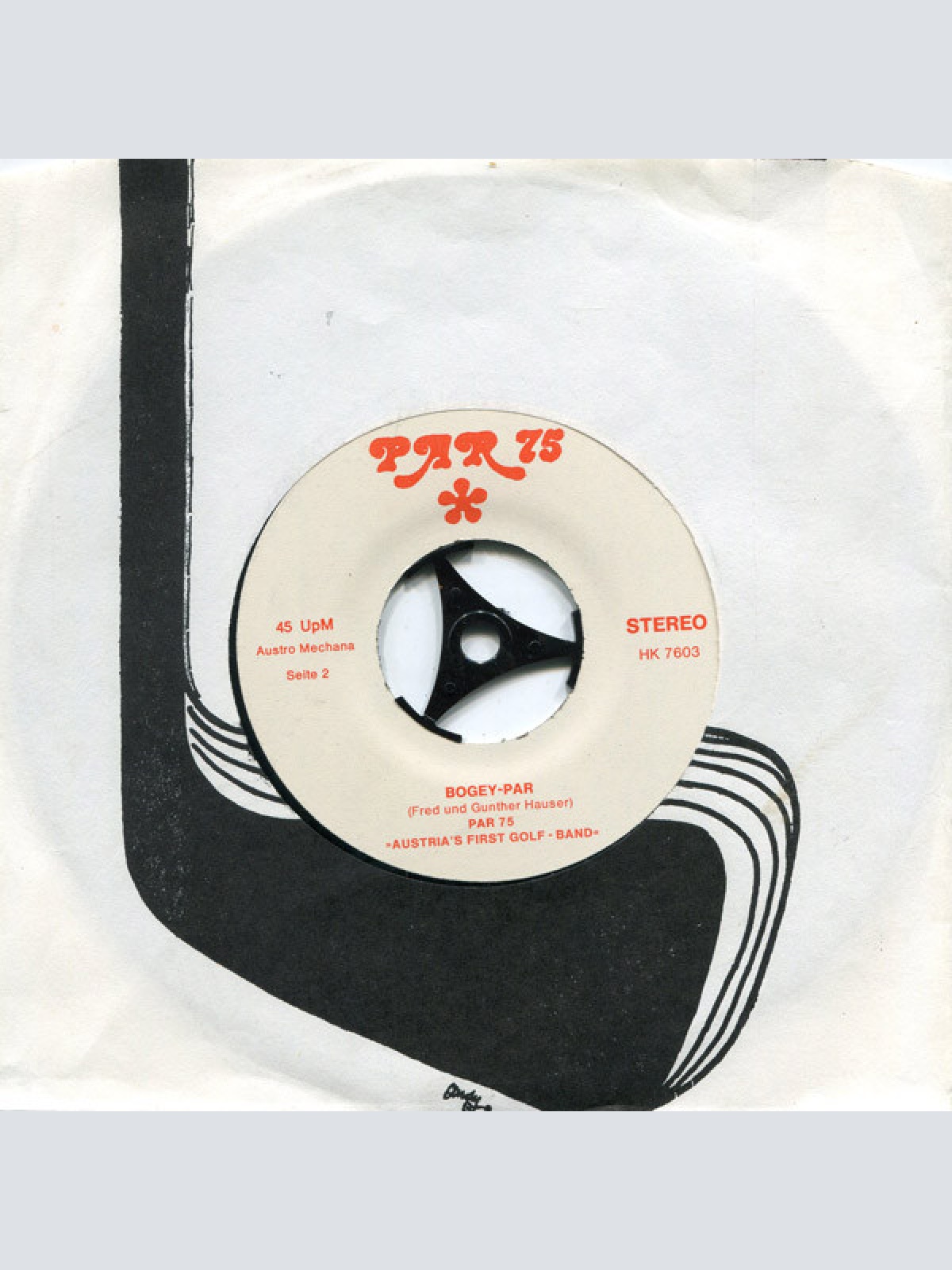 Vinyl / Austria's First Golf - Band - That's Golf / Bogey-Par