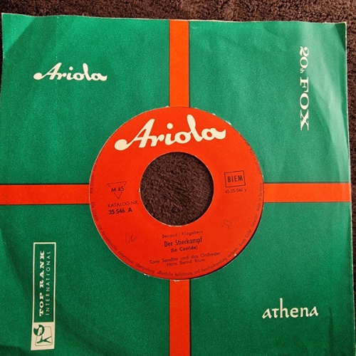 Vinyl / Tony Sandler und Die Colombinos, Tanzorchester Hans Bernd Blum - Im Café Español (Entre l'étoile)