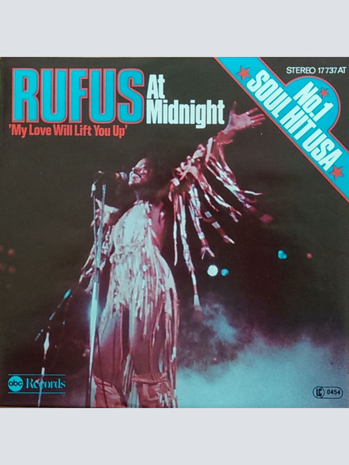 Vinyl / Rufus - At Midnight (My Love Will Lift You Up) / Better Days