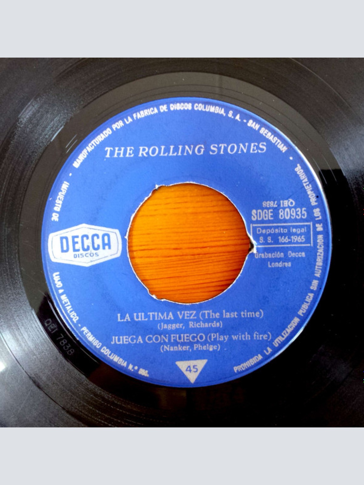 Vinyl / The Rolling Stones - The Last Time