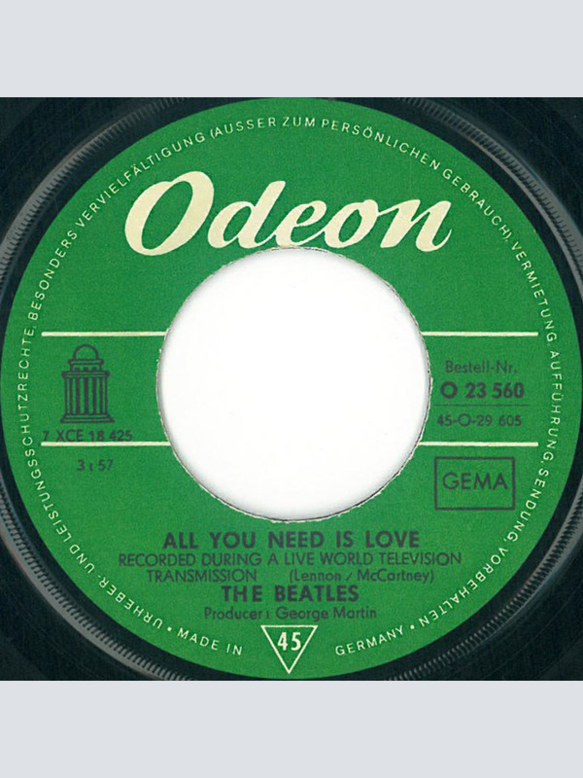 Vinyl / The Beatles - All You Need Is Love