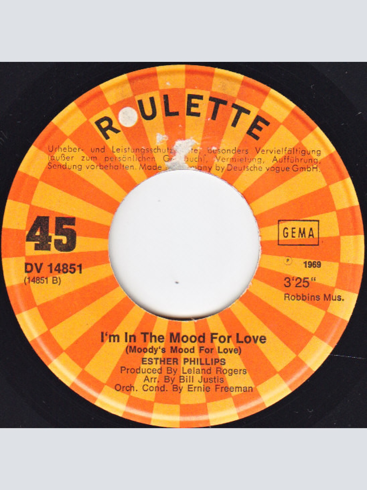 Vinyl / Esther Phillips - Too Late To Worry, Too Blue To Cry