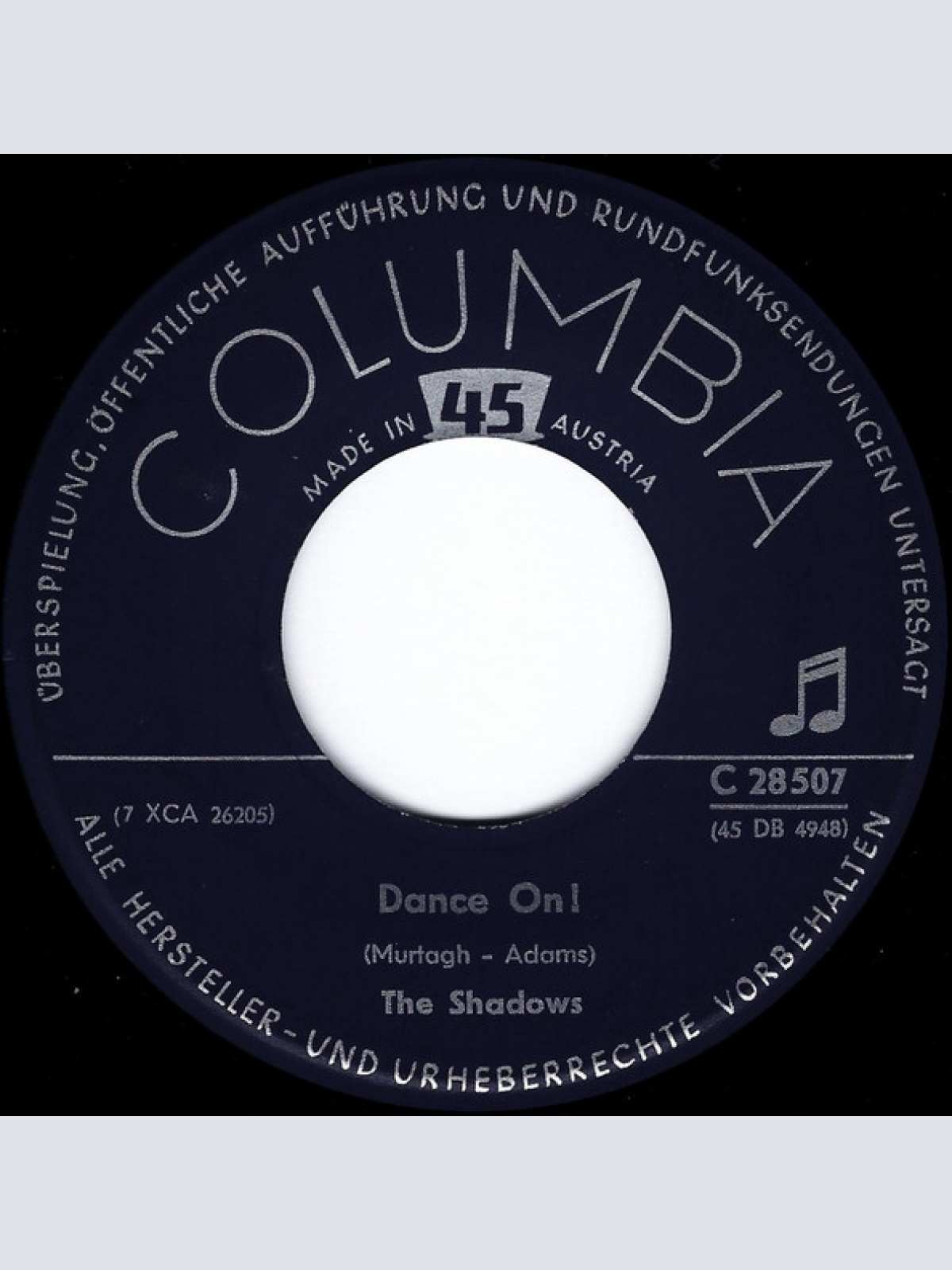 Vinyl / The Shadows - Dance On!