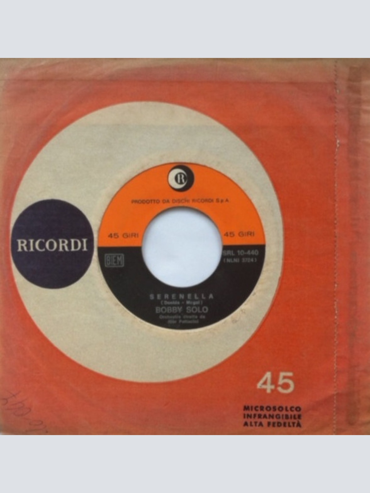 Vinyl / Bobby Solo - Non C'È Più Niente Da Fare