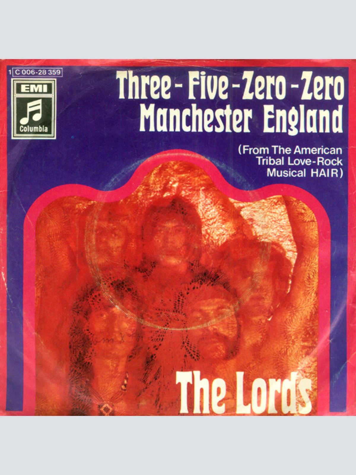 Vinyl / The Lords - Three-Five-Zero-Zero / Manchester England
