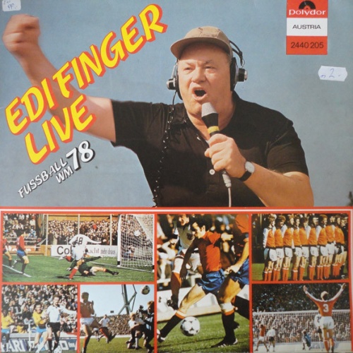 Vinyl / Edi Finger - Live Fussball WM 78