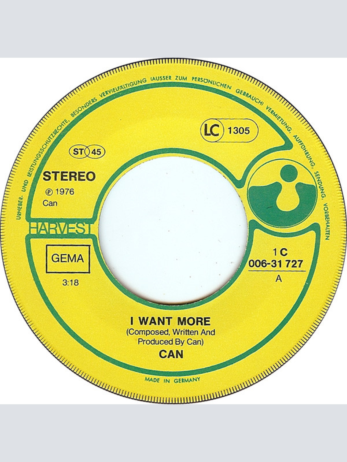 Vinyl / Can - I Want More / ... And More