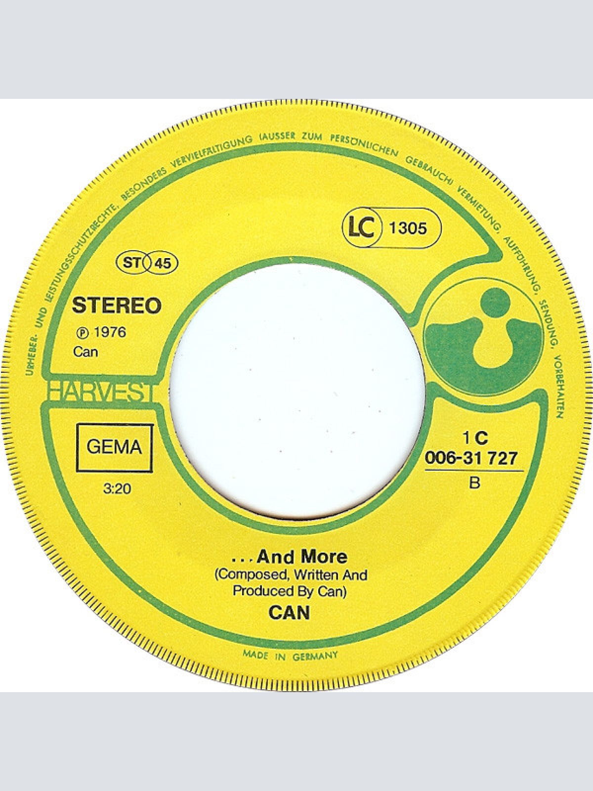 Vinyl / Can - I Want More / ... And More