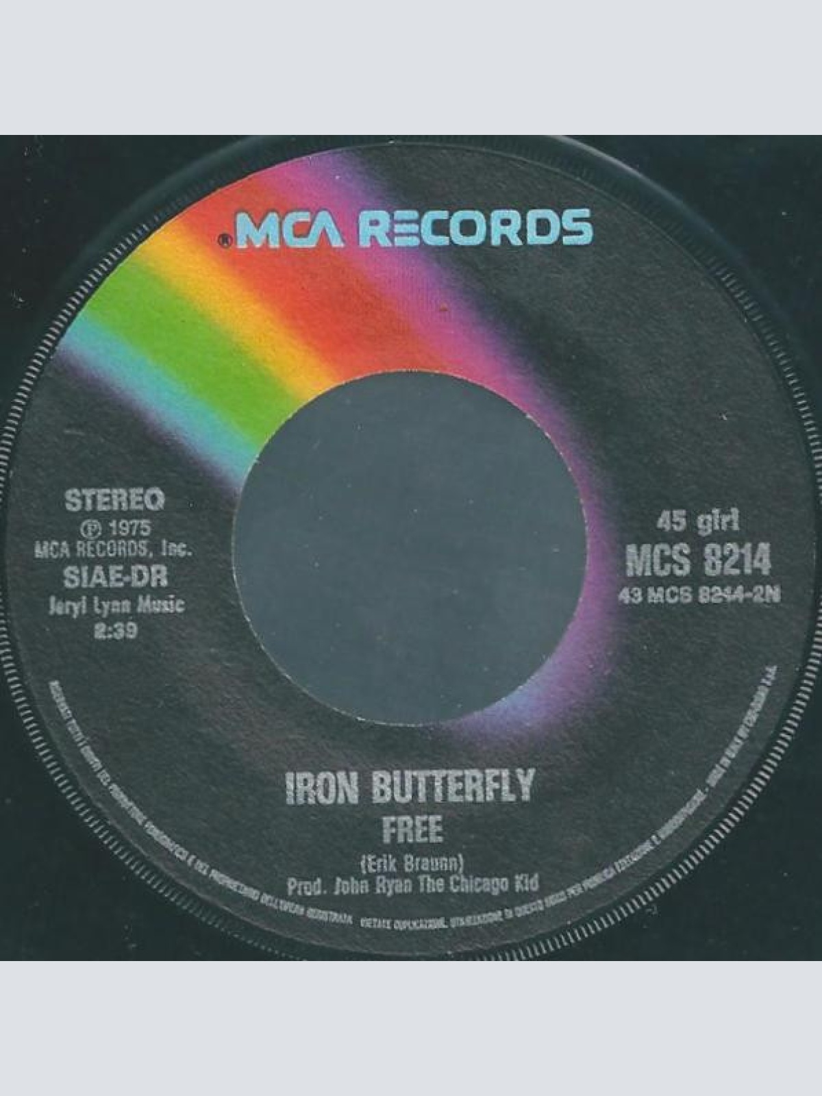 Vinyl / Iron Butterfly - Get It Out / Free