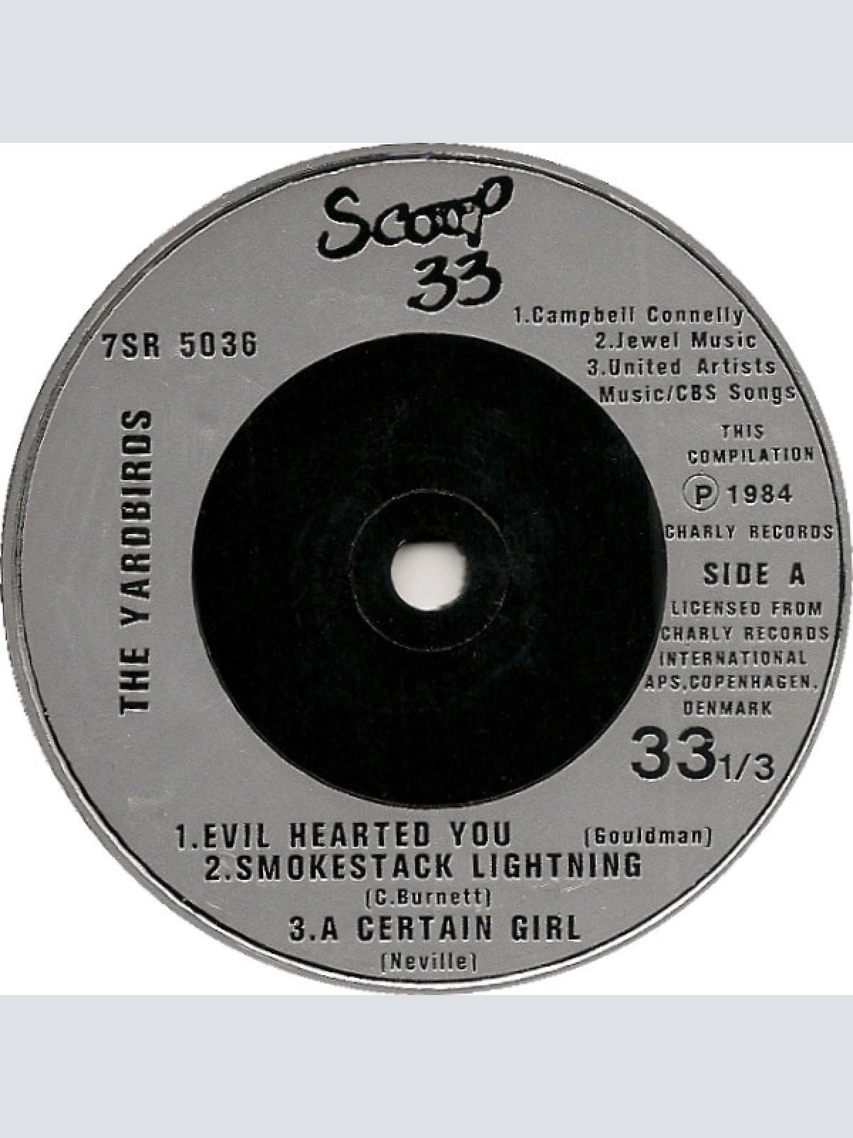 Vinyl / The Yardbirds - The Yardbirds