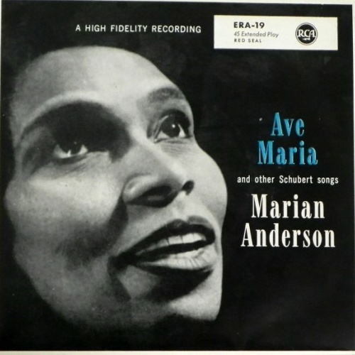 Vinyl / Marian Anderson - Ave Maria And Other Schubert Songs