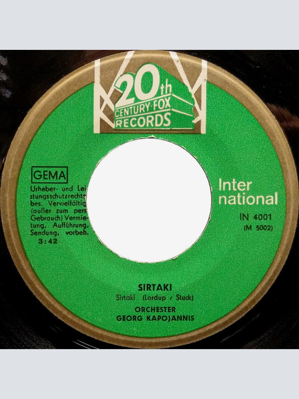 Vinyl / Filmorchester Mikis Theodorakis* /  Orchester Georg Kapojannis - Zorba's Dance / Sirtaki