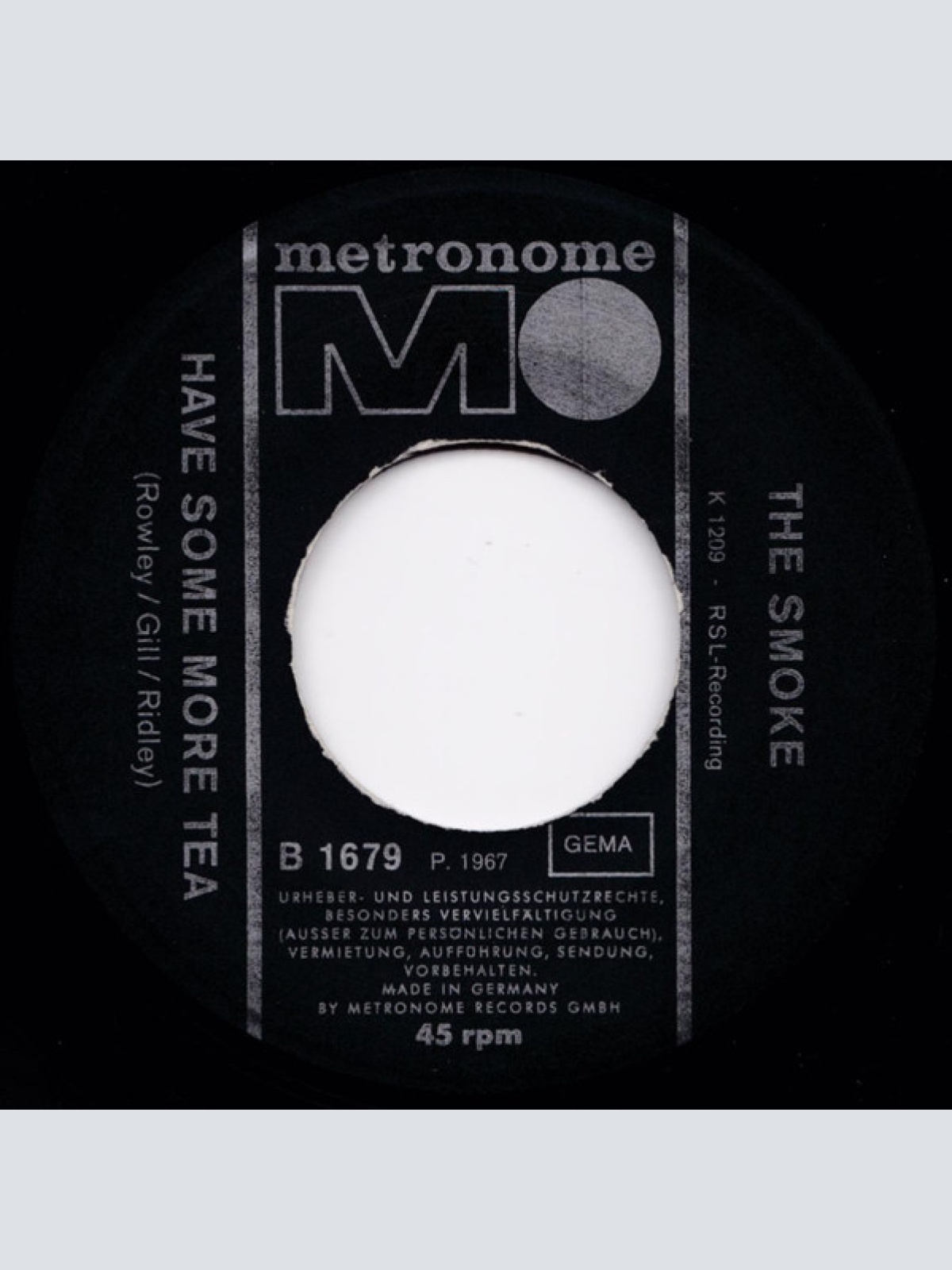 Vinyl / The Smoke - Victor Henry's Cool Book / Have Some More Tea