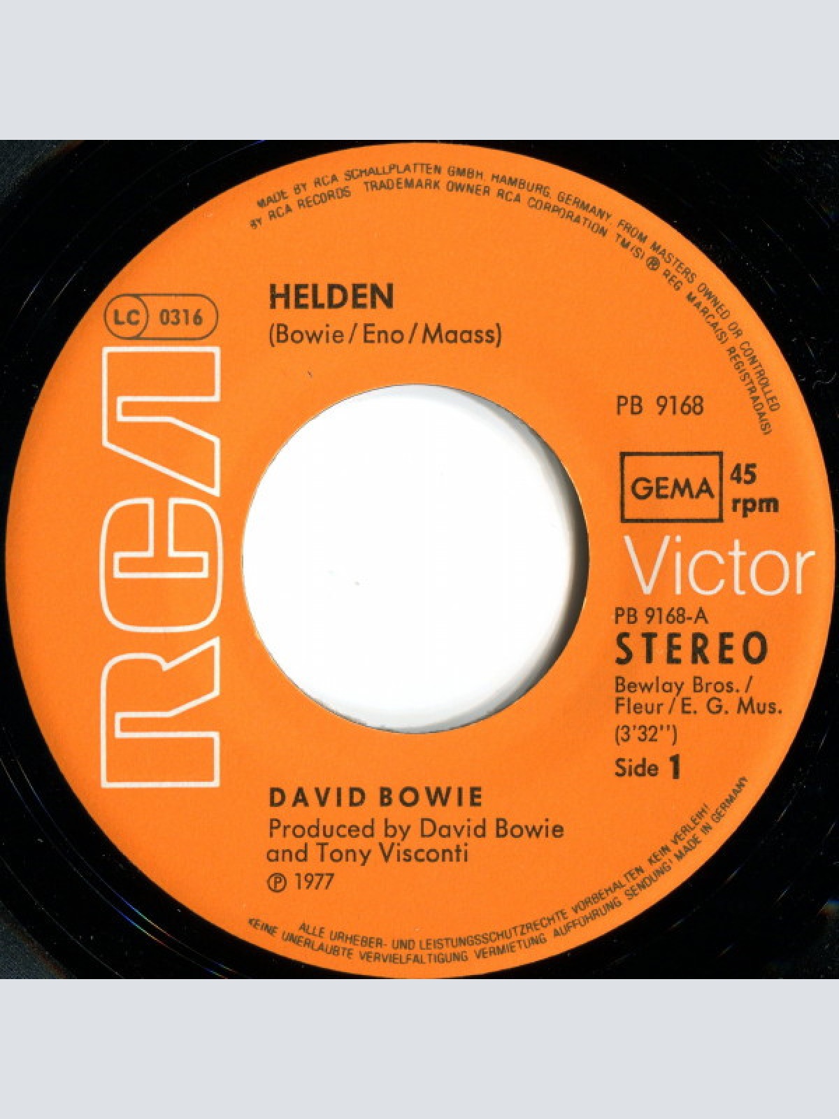Vinyl / David Bowie - Helden