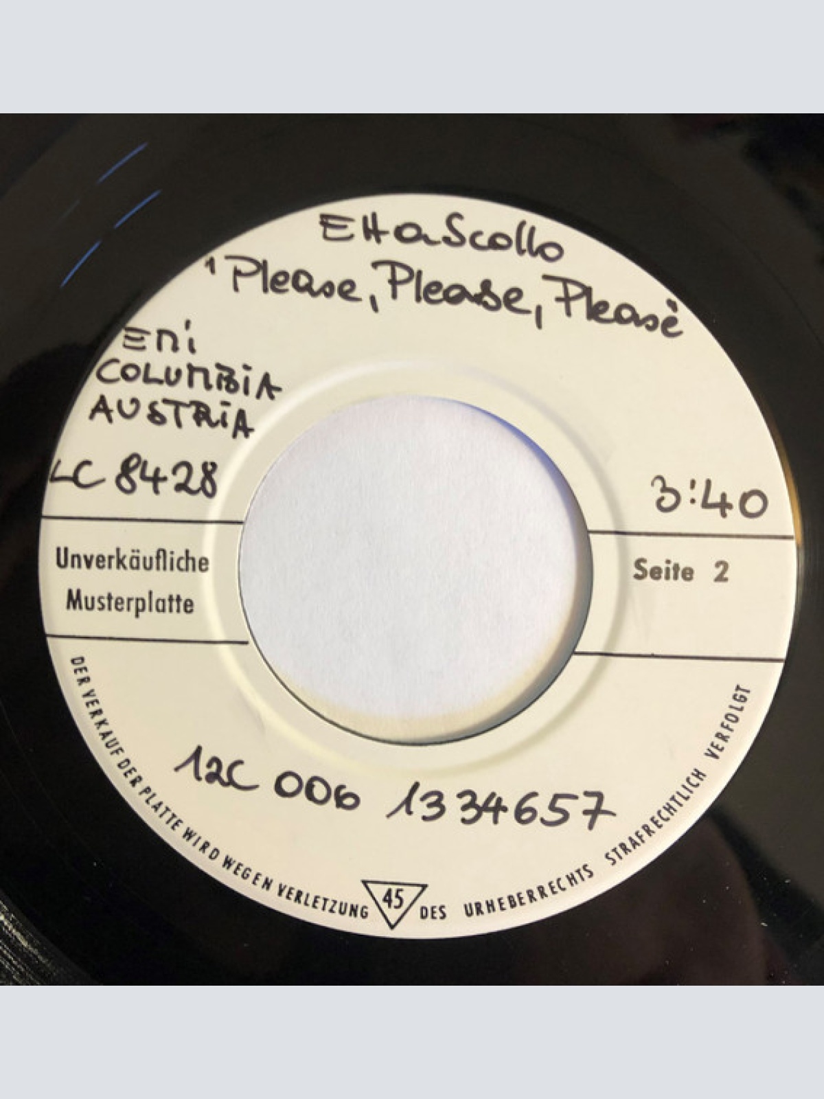 Vinyl / Etta Scollo - Temptation