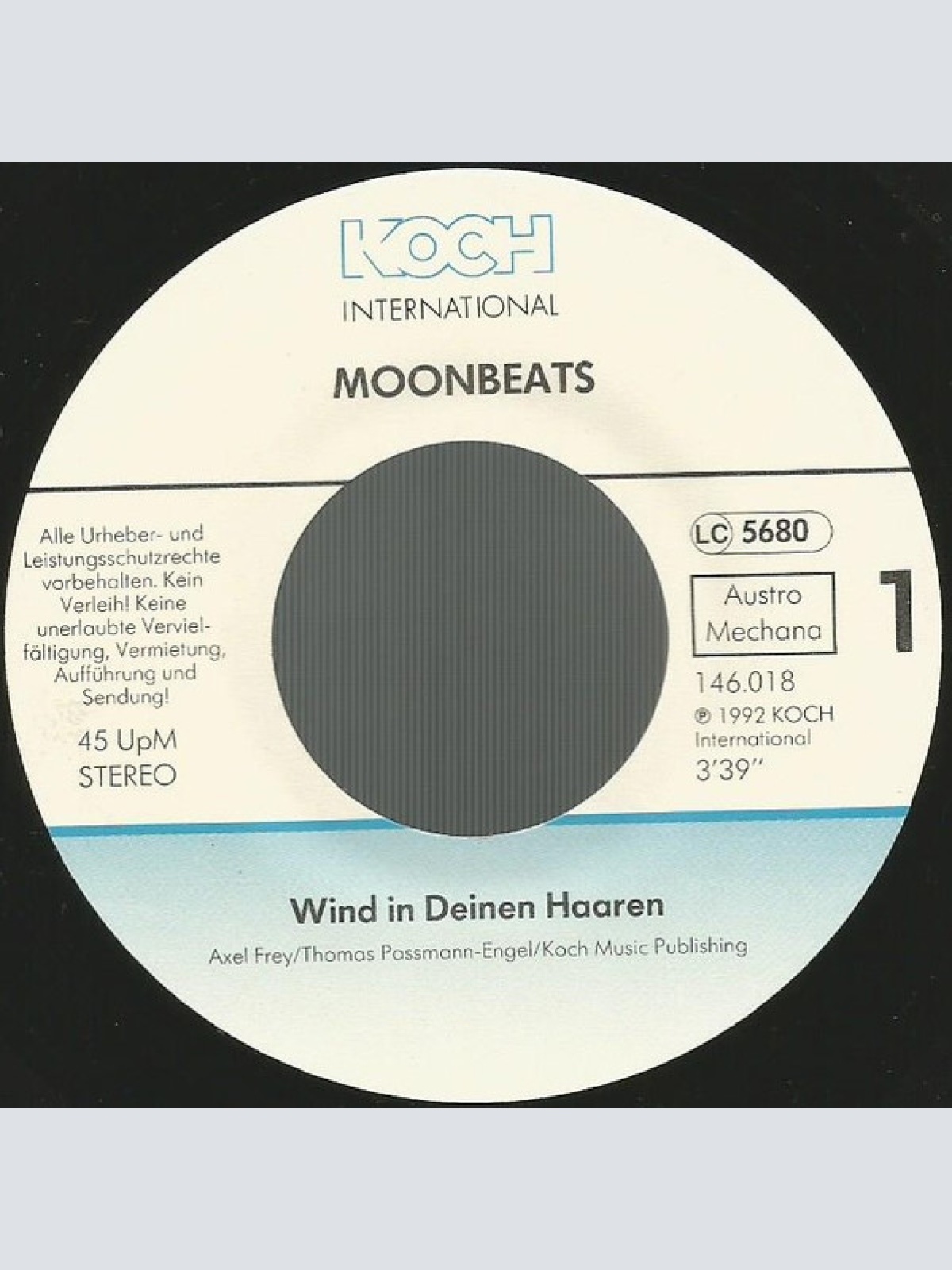 Vinyl / Moonbeats - Wind In Deinen Haaren