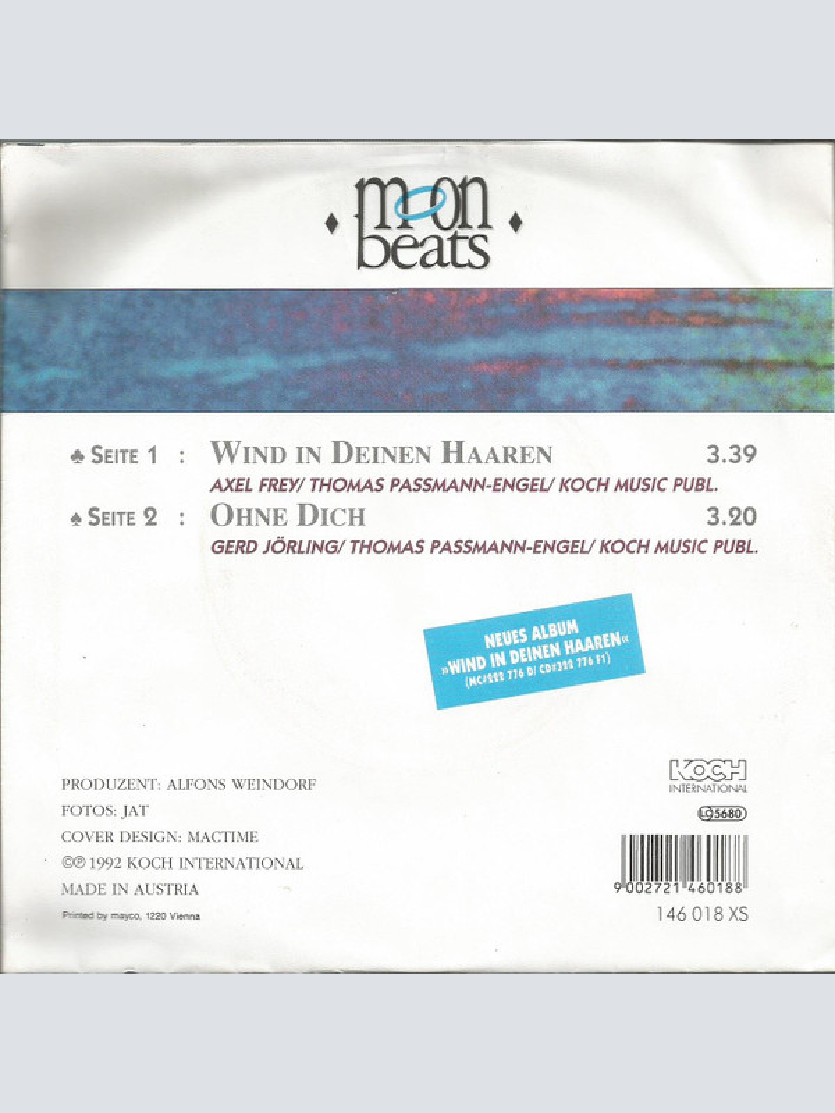 Vinyl / Moonbeats - Wind In Deinen Haaren