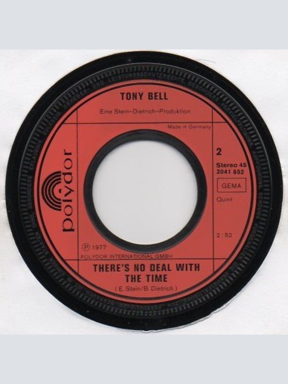Vinyl / Tony Bell (3) - Mary Elaine