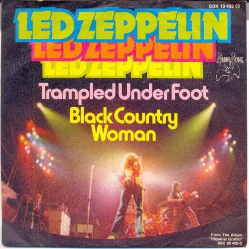 Vinyl / Led Zeppelin - Trampled Under Foot / Black Country Woman