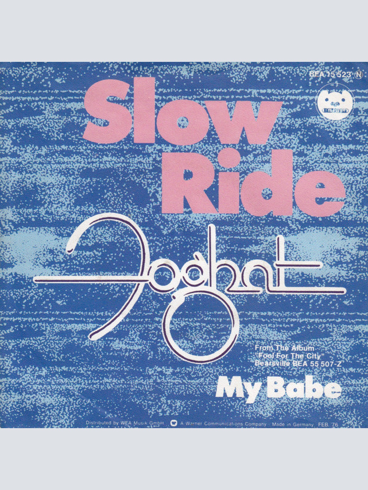 Vinyl / Foghat - Slow Ride
