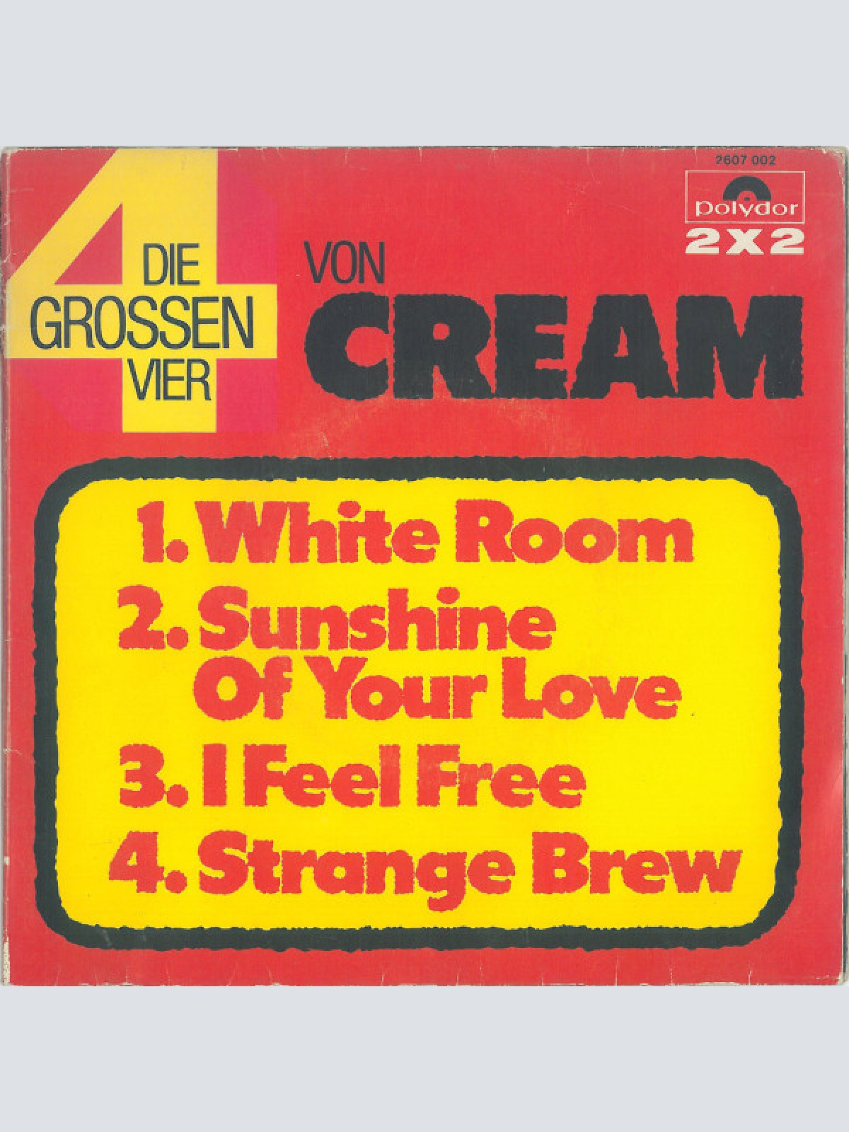 Vinyl / Cream (2) - Die Grossen Vier