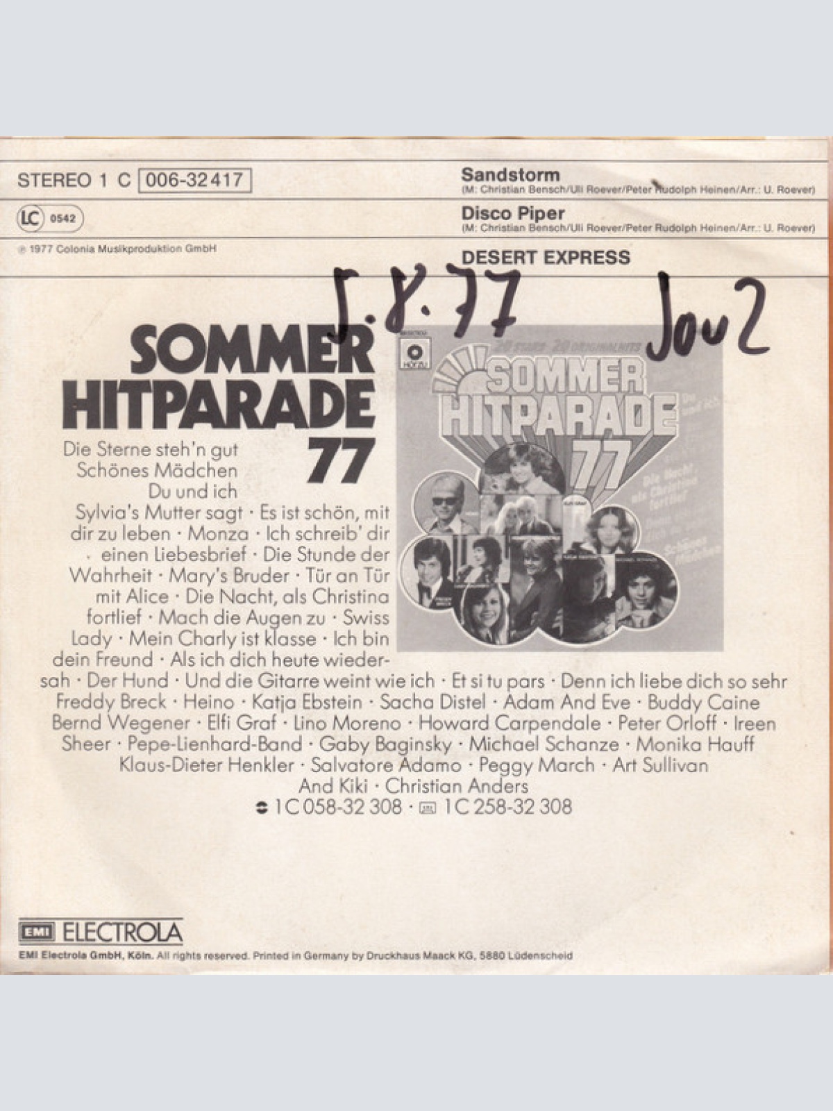 Vinyl / Desert Express - Sandstorm