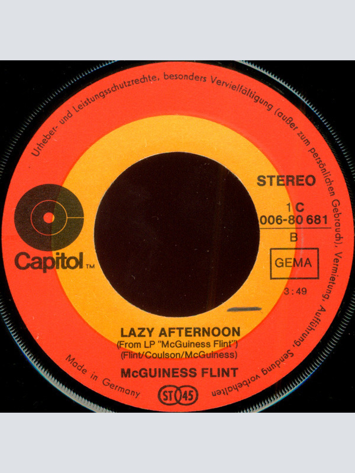 Vinyl / McGuinness Flint - When I'm Dead And Gone