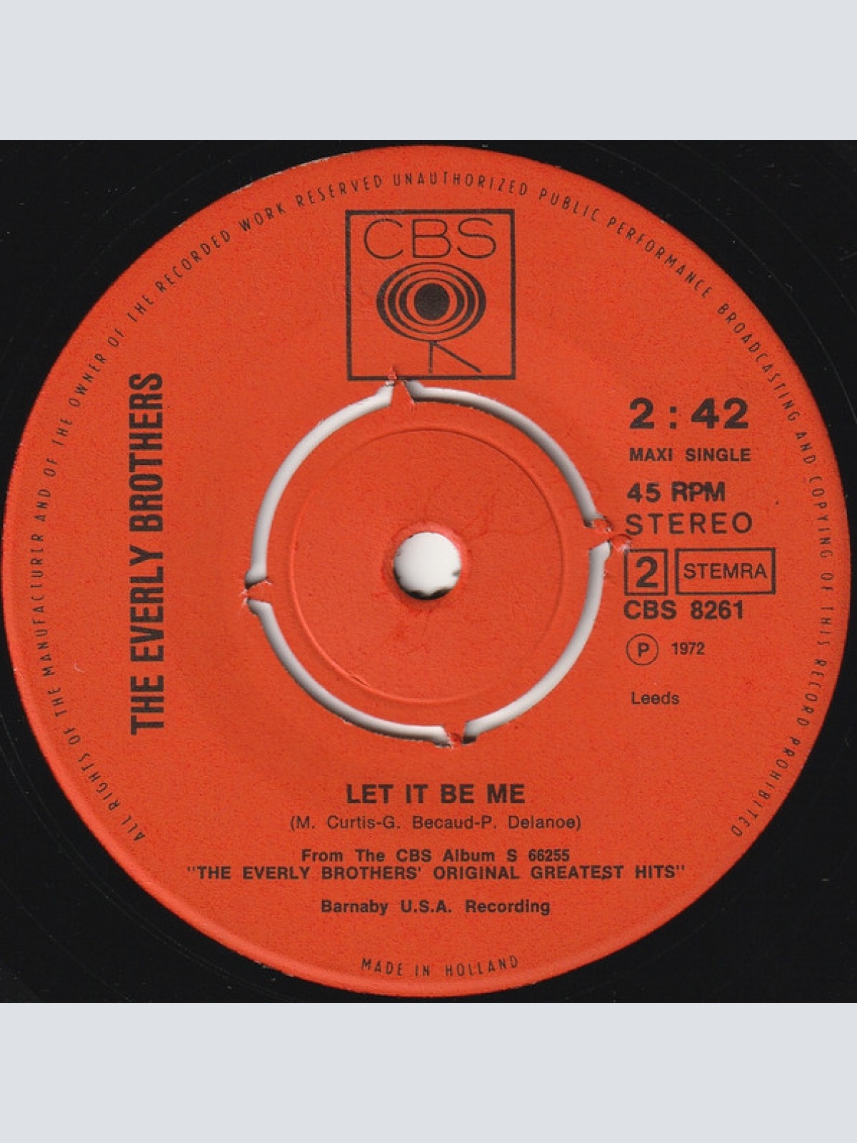 Vinyl / The Everly Brothers* - 'Til I Kissed You / Bird Dog