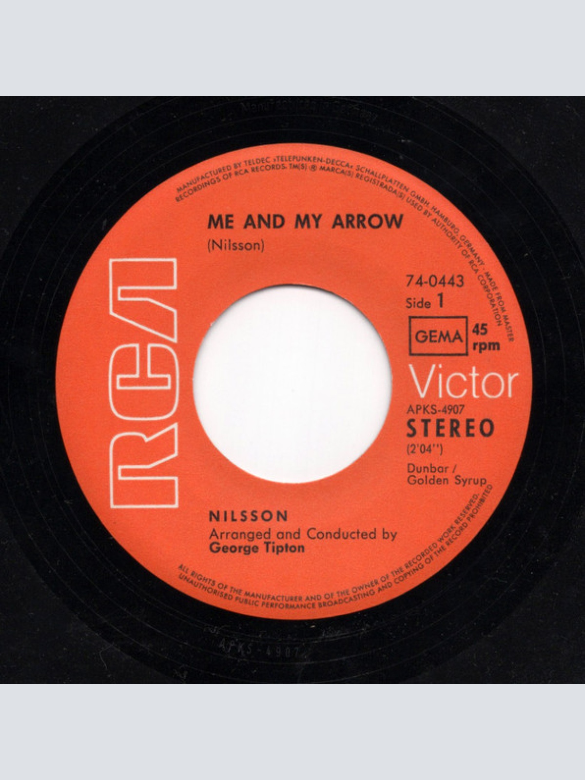 Vinyl / Nilsson* - Me And My Arrow / Are You Sleeping?